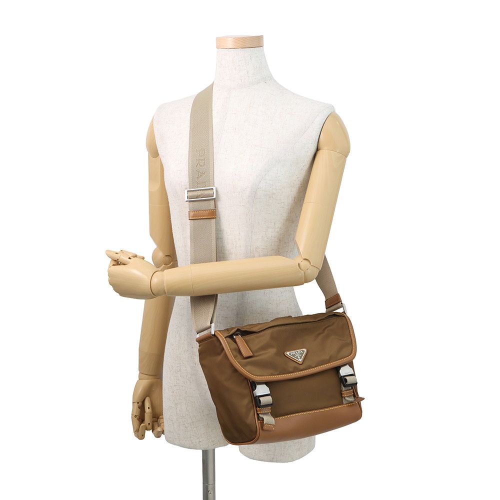 Prada Shoulder Bag Re-Nylon Saffiano Nylon Leather — view 4