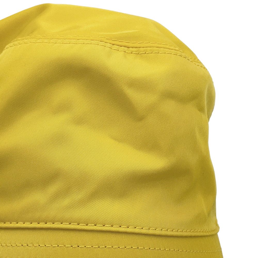 Prada Hat Re-Nylon Triangle Logo with Mini Pouch Bucket — view 9
