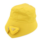 Prada Hat Re-Nylon Triangle Logo with Mini Pouch Bucket — view 2