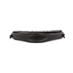 Celine Shoulder Bag Triangle Logo Leather Pochette Black — view 3