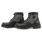 Dior Boots Explorer Short 42 Black Beige — view 2