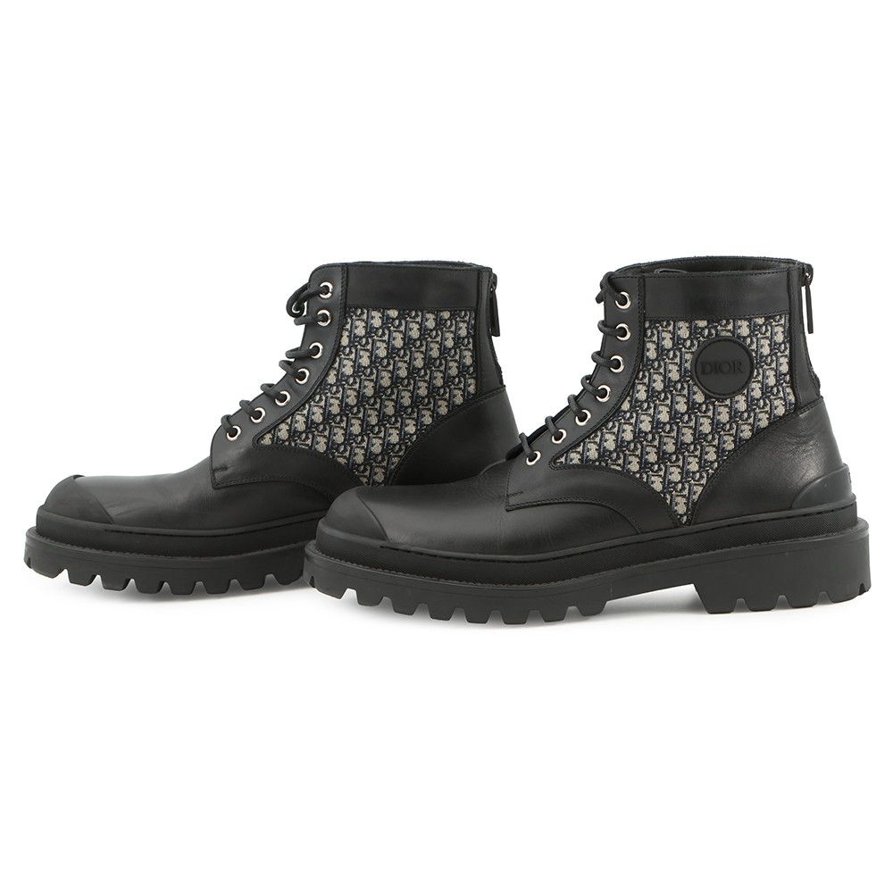 Dior Boots Explorer Short 42 Black Beige — view 2