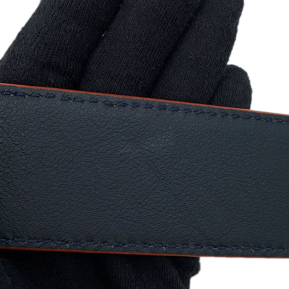 Fendi Shoulder Strap Leather Yellownavy — view 9
