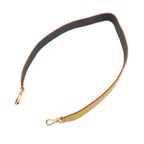 Fendi Shoulder Strap Leather Yellownavy — view 4