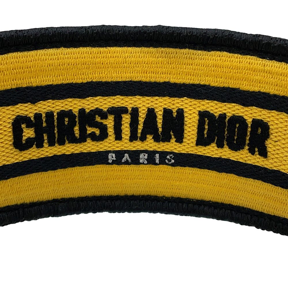 Dior Headband Check Hair Black Yellowblack — view 6