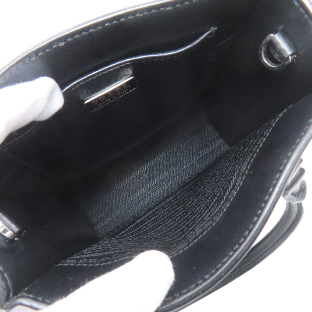 Prada Embossed Logo 2-Way Handbag Soft — view 5