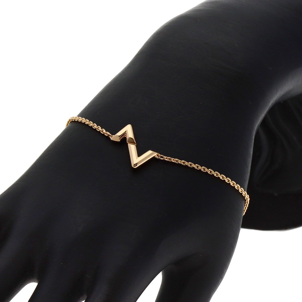 Louis Vuitton Bracelet Chain LV Vault Upside Down 18K Pink Gold — view 5