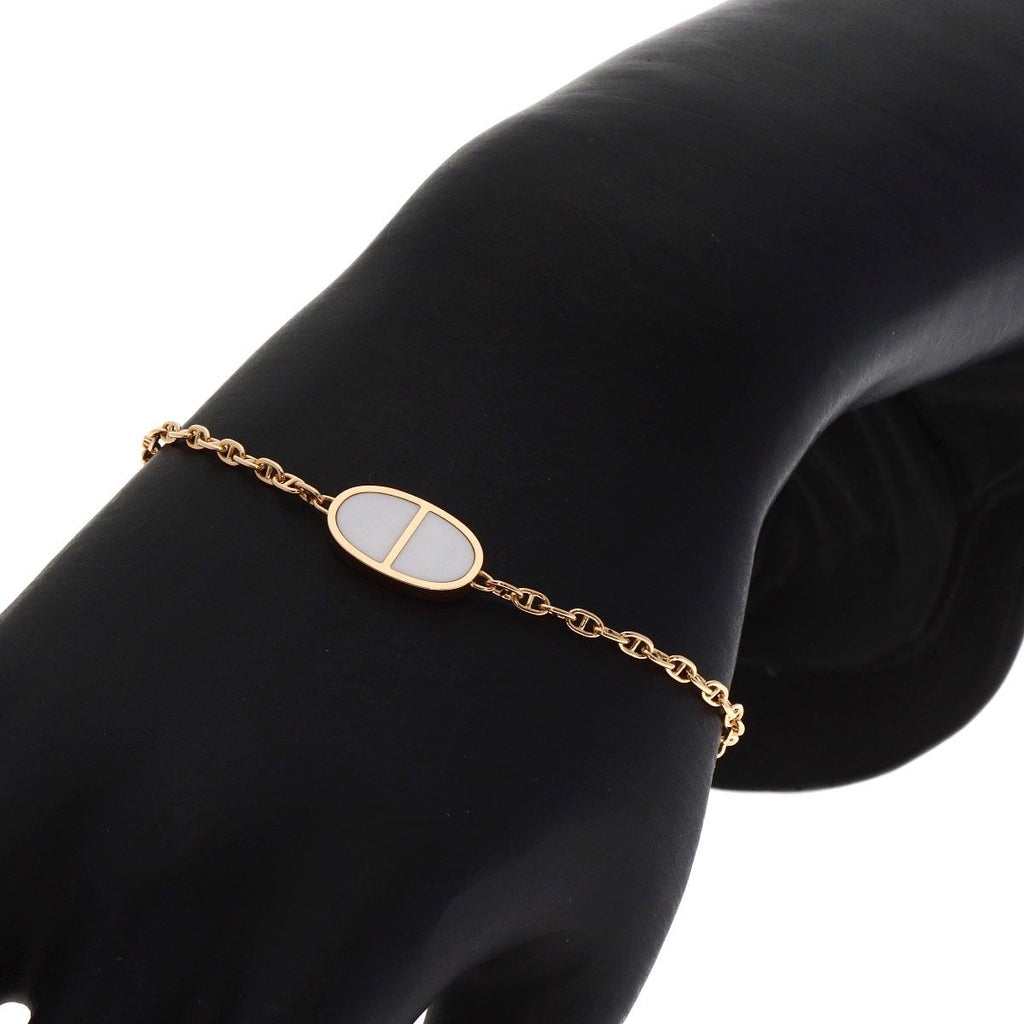 Hermes Chaine D'ancre Verso Bracelet 18K Pink Gold — view 5