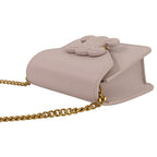 Celine Triomphe Chain Card Holder Mini Shoulder Bag Light Pink — view 7