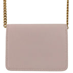 Celine Triomphe Chain Card Holder Mini Shoulder Bag Light Pink — view 2