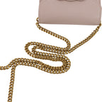 Celine Triomphe Chain Card Holder Mini Shoulder Bag Light Pink — view 5