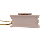 Celine Triomphe Chain Card Holder Mini Shoulder Bag Light Pink — view 6
