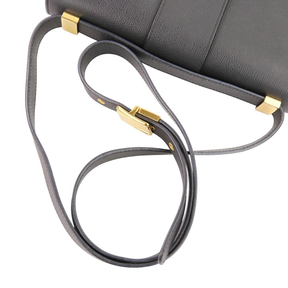 Dior 30 Montaigne Leather Bag Black — view 7