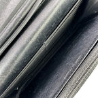 Chanel Brilliant Patent Quilted Chain Wallet Black — view 7