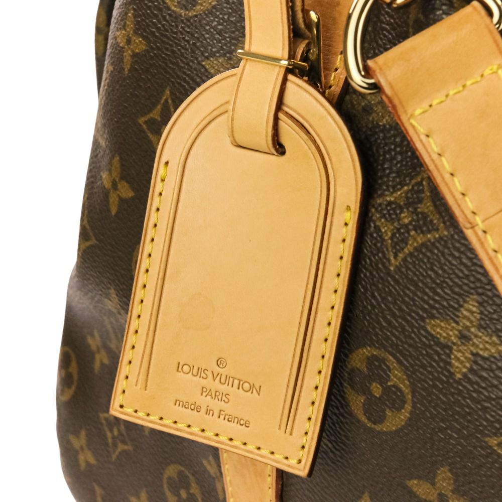 Louis Vuitton Monogram Keepall Bandouliere 60 Boston Bag Brown — view 6
