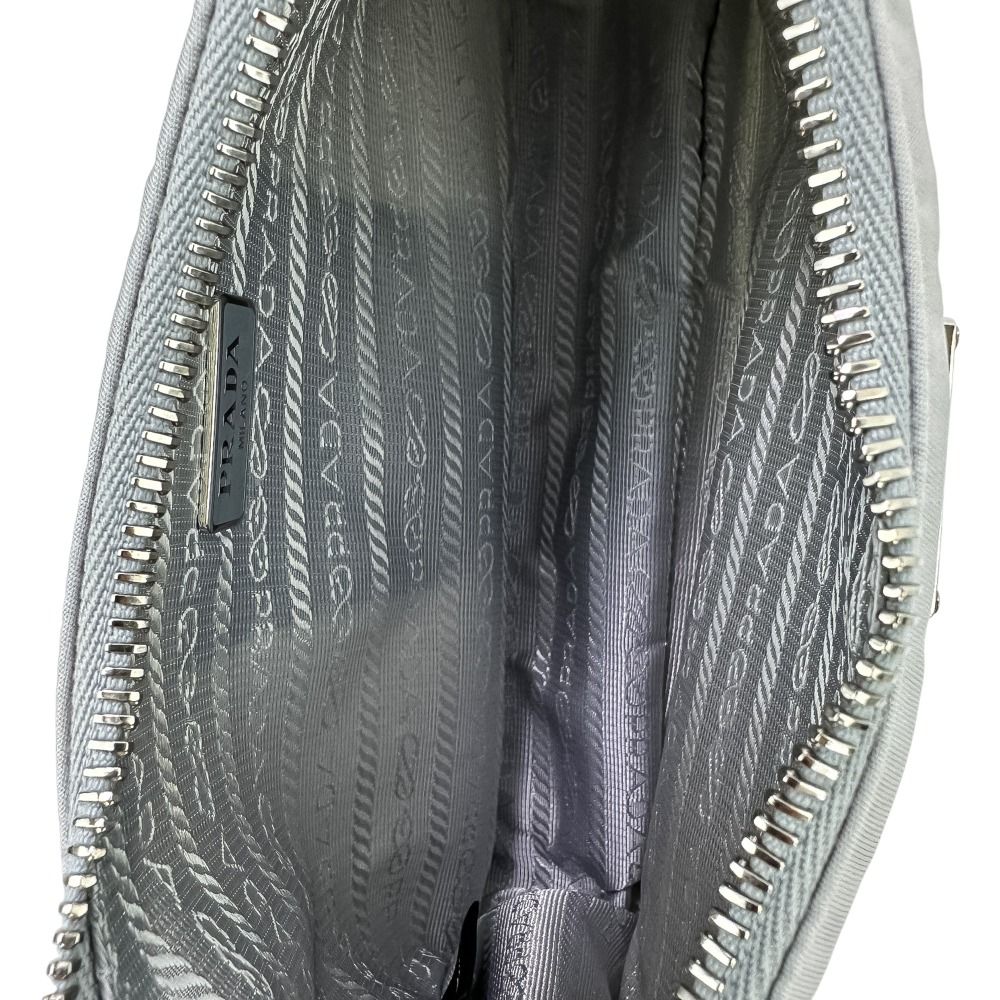 Prada Re-Nylon Re Edition Shoulder Bag Light Blue — view 8