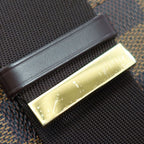 Louis Vuitton Geronimos Belt Bag Damier Ebene Canvas Brown Gold — view 7