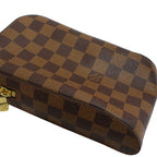 Louis Vuitton Geronimos Belt Bag Damier Ebene Canvas Brown Gold — view 8