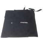 Chanel Metiers D'art Collection Lambskin CC Logo Flat Sandals Black — view 6