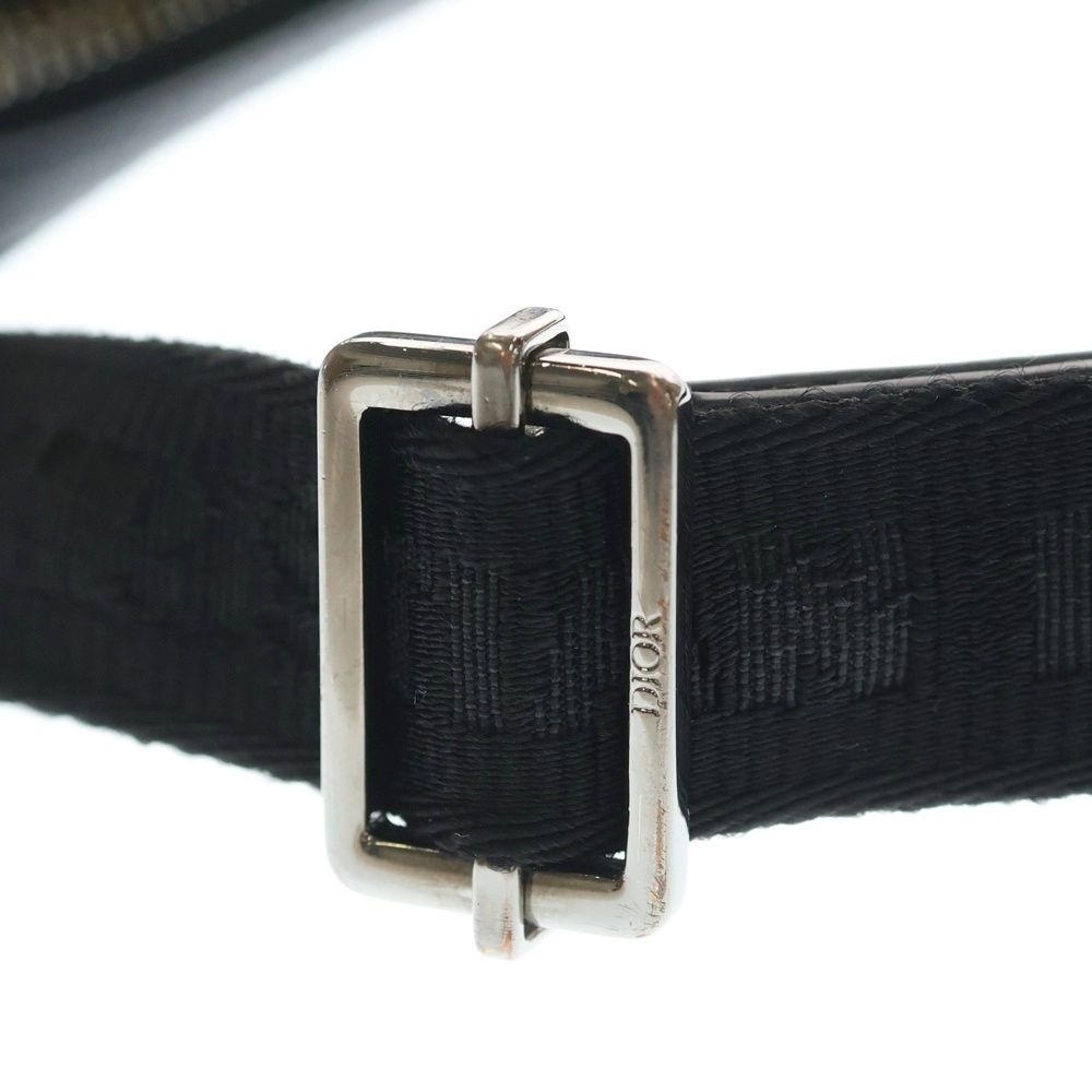 Dior Oak Strap Pouch Shoulder Bag Black — view 6