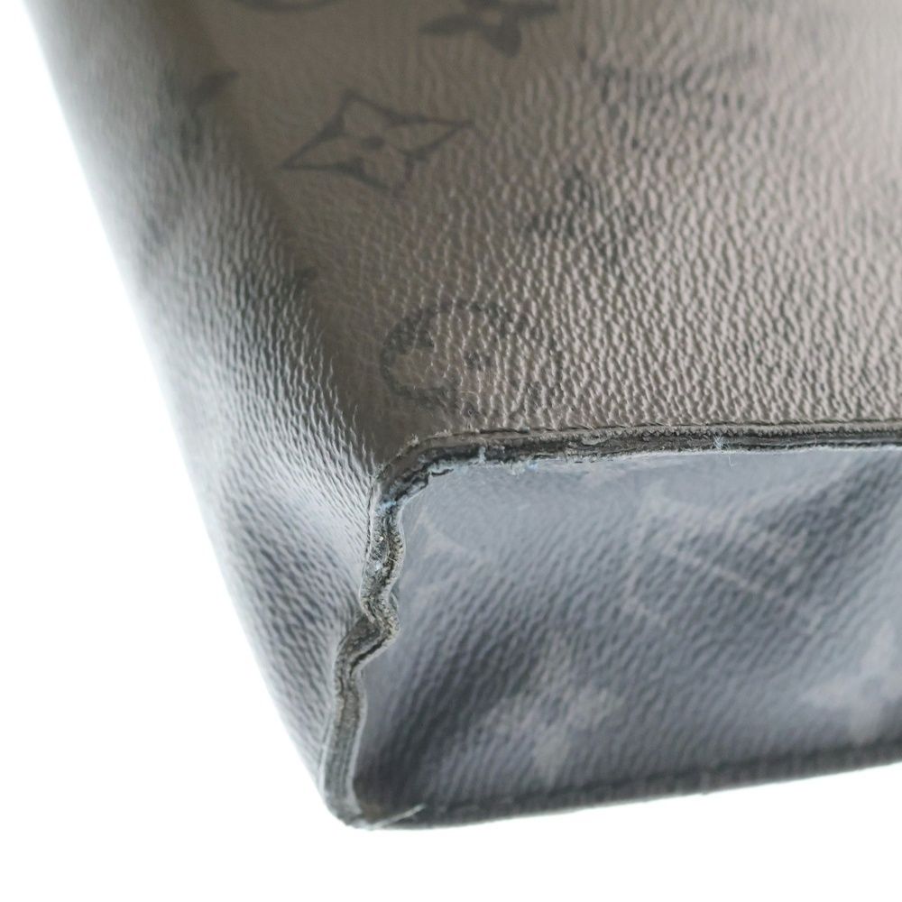 Louis Vuitton Monogram Pochette Voyage Clutch Gray — view 5