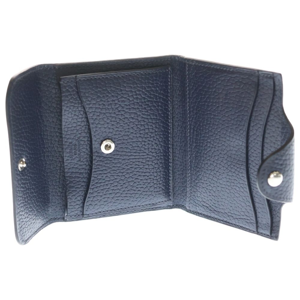 Hermes Iliad Compact Vachetrekking Bournuis Leather Card Case Business — view 4