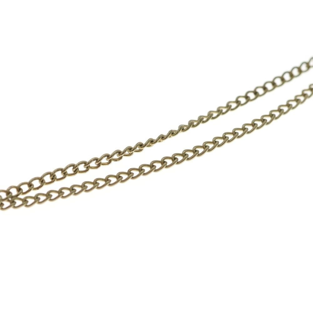 Chanel CC Logo Necklace Gold Plated — view 6