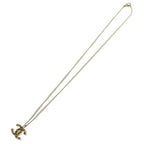 Chanel CC Logo Necklace Gold Plated — view 2