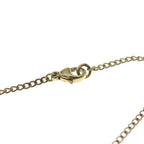 Chanel CC Logo Necklace Gold Plated — view 4