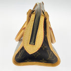 Louis Vuitton Handbag Monogram Canvas Leather — view 4