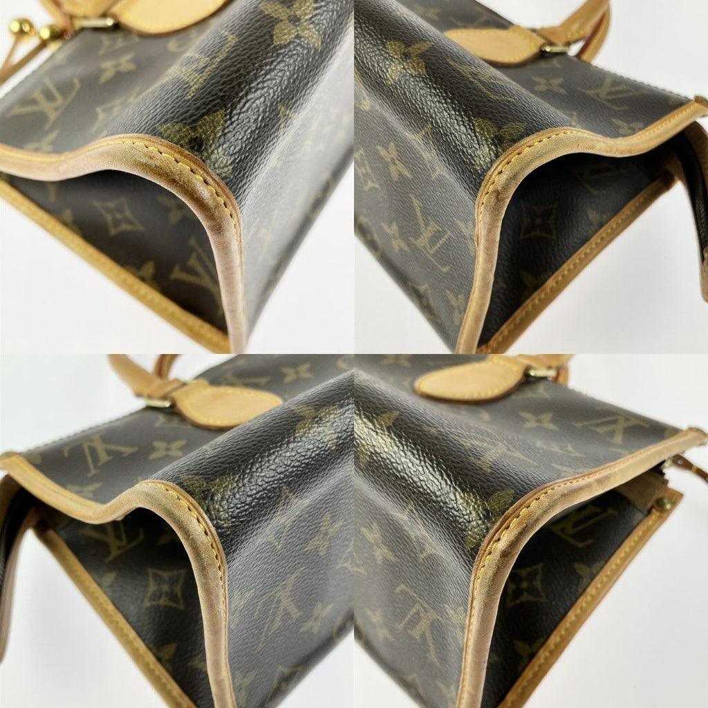 Louis Vuitton Handbag Monogram Canvas Leather — view 7