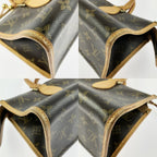 Louis Vuitton Handbag Monogram Canvas Leather — view 7