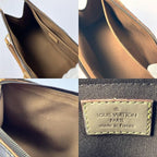 Louis Vuitton Handbag Monogram Canvas Leather — view 8