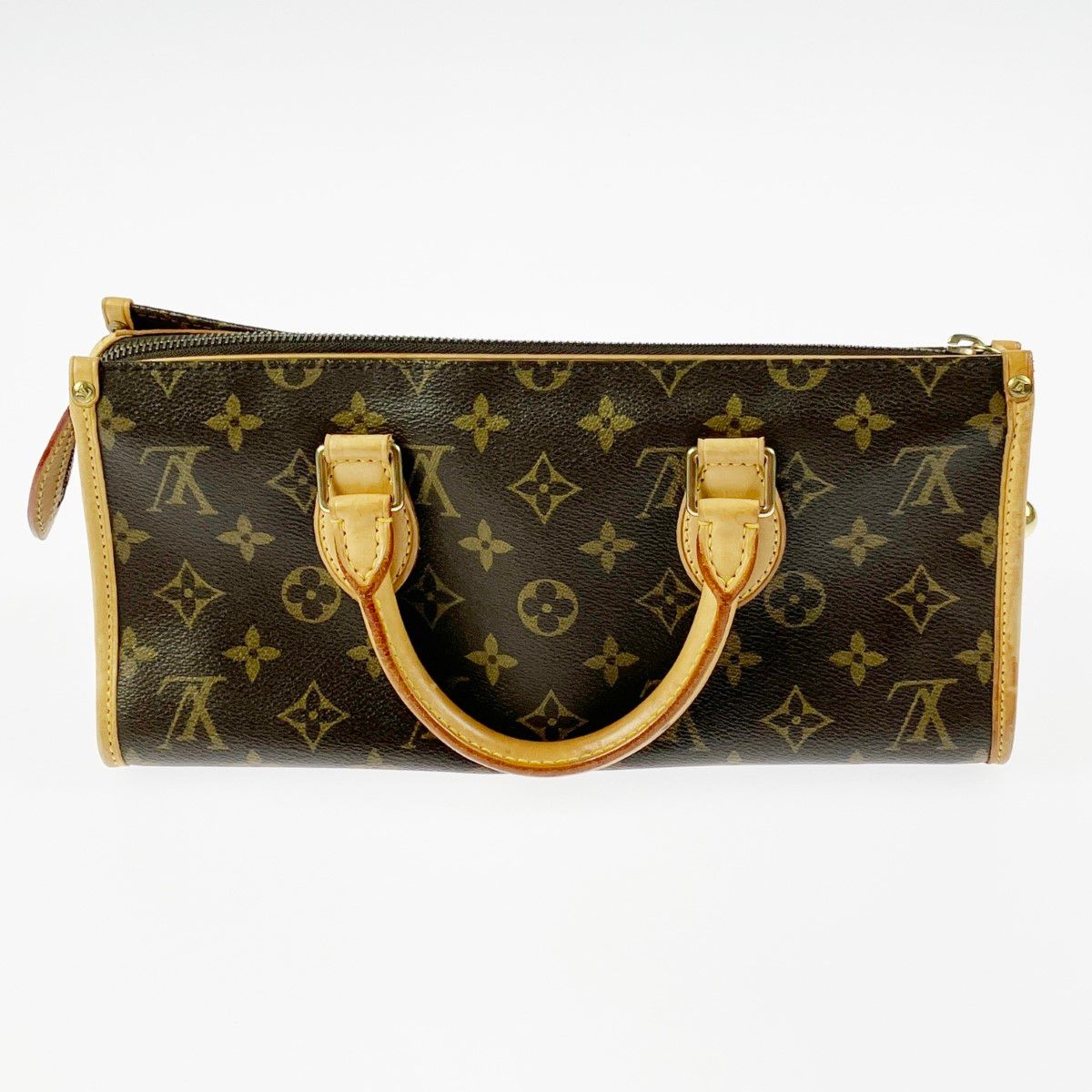 Louis Vuitton Handbag Monogram Canvas Leather — view 2