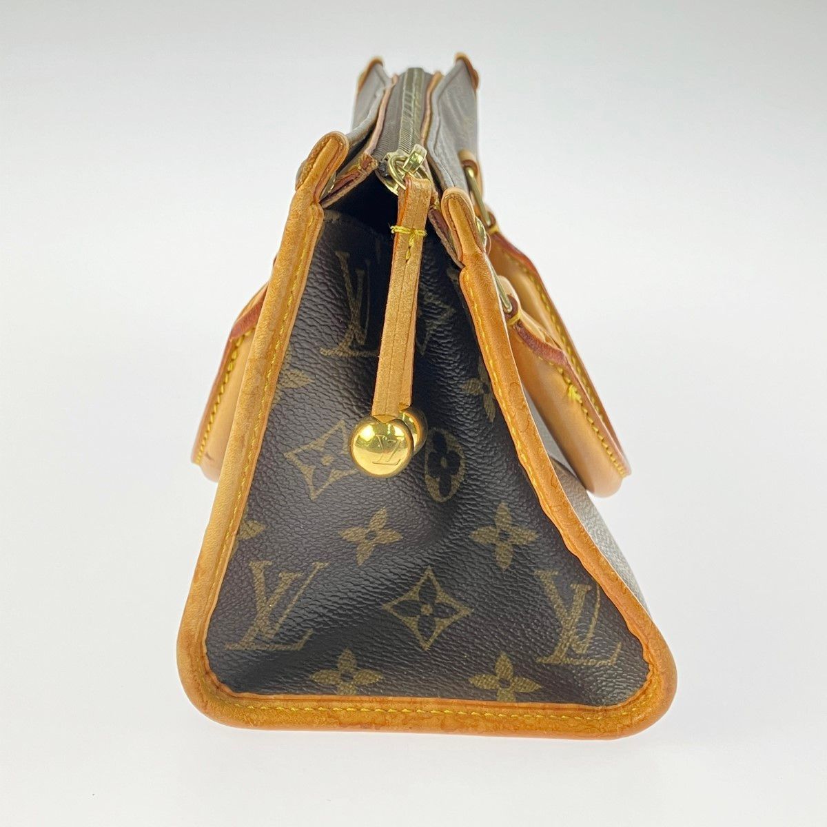 Louis Vuitton Handbag Monogram Canvas Leather — view 3