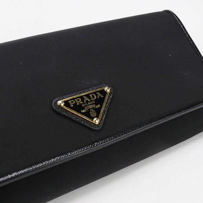 Prada Triangle Wallet Uz0 with Bifold Coin Purse — view 5