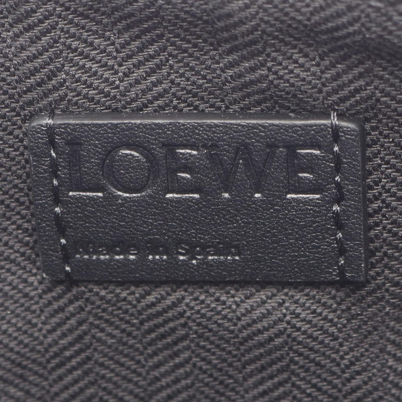 Loewe Shoulder Bag Hammock Hobo Mini Black Leather — view 4