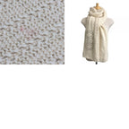 Chanel Scarf Chain CC Logo Cashmere White — view 9