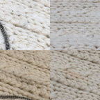 Chanel Scarf Chain CC Logo Cashmere White — view 8