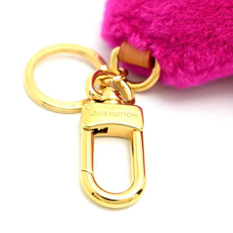 Louis Vuitton Key Holder Beige Pink — view 6