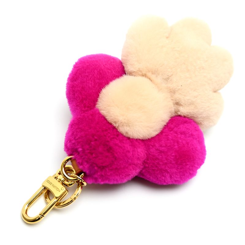 Louis Vuitton Key Holder Beige Pink — view 4