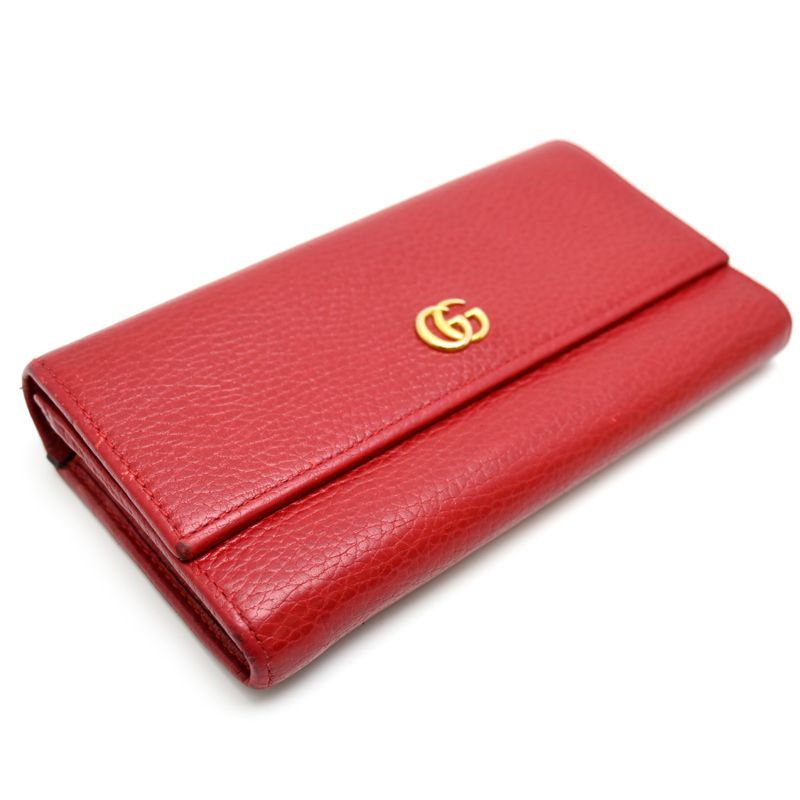 Gucci Wallet Leather Red — view 3
