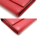 Gucci Wallet Leather Red — view 8