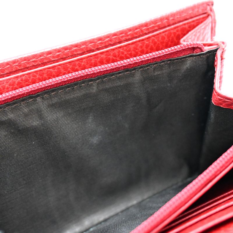 Gucci Wallet Leather Red — view 6