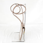 Loewe Usedloewe Repeat Anagram Mini Shoulder Bag Canvas Beige — view 4