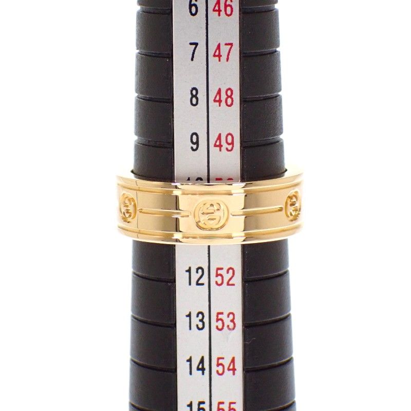 Gucci Interlocking Ring 18K Yellow Gold — view 9