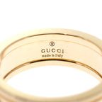 Gucci Interlocking Ring 18K Yellow Gold — view 6