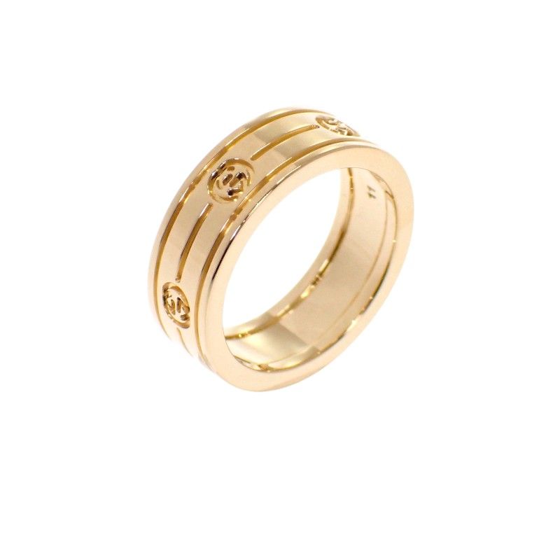 Gucci Interlocking Ring 18K Yellow Gold — view 4