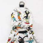 Prada Backpack All Over Pattern Nylon White — view 6