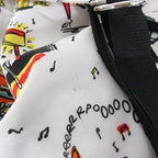 Prada Backpack All Over Pattern Nylon White — view 8